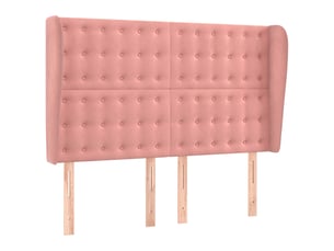 Tete de lit A poser largeur 147 cm   rose