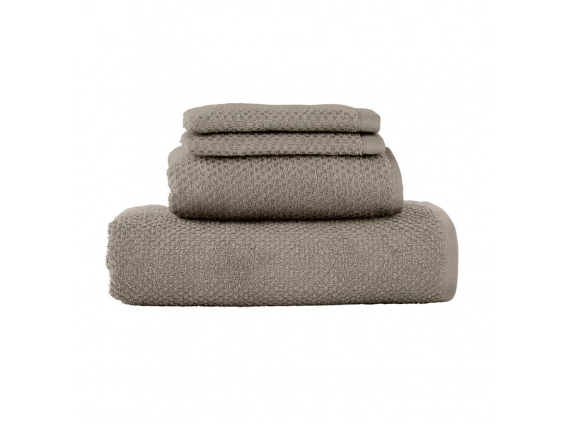  Lot 2 serviettes de bain et 2 gants de toilette  - Conforama A