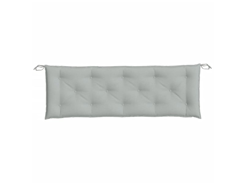  Coussin de banc de jardin, coussin d'assise gris clair mélangé 150x50x7 cm tissu cf52735  - Conforama D