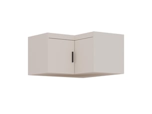 Surmeuble d’angle storicos beige 98x55x98 cm