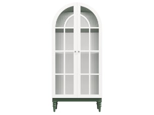 Buffet 2 porte(s)  0 tiroir(s)   - 38.5 cm coloris bicolore 