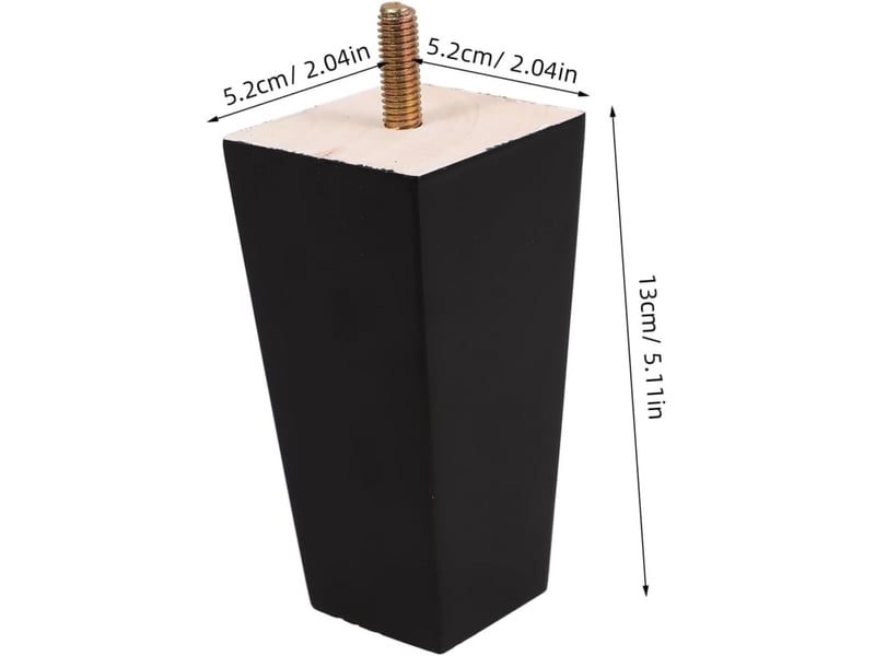  4pièces remplacement pour table basse commode bureau armoire banc de massif  - Conforama B