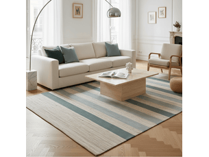 Tapis design en jute tissé main mistral - 160x230 cm