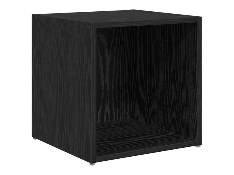  Ensemble meuble tv - banc tv - meuble de rangement 6 pcs chêne noir bois d'ingénierie  - Conforama E