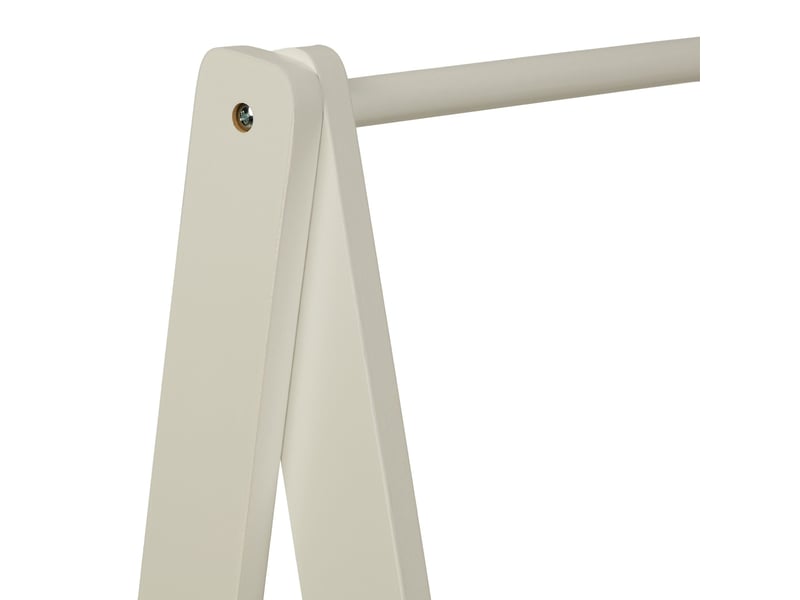  Portemanteau pour enfants hauteur ajustable design simple rangement vêtements 120 x 50 x 30 cm en bois blanc 13_0013611  - Conforama C