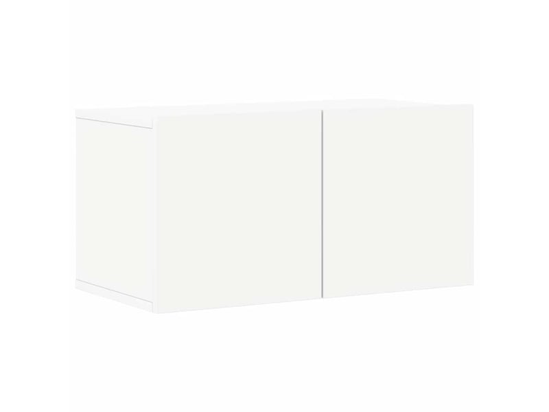  Ensemble de meubles tv - banc tv - meuble de rangement 6 pcs blanc bois d'ingénierie  - Conforama E