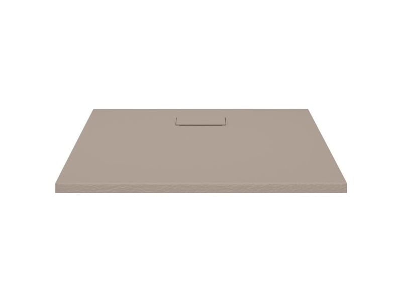  Receveur de douche base de douche bac de douche réceptacle de douche salle de bain toilette salle d’eau maison intérieur smc 90 x 80 cm marron 02_0001966  - Conforama A