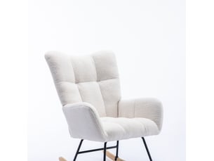 Pouf / repose pied OKWISH  blanc