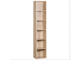 Bibliothèque cube haute, étagère rangement salle de bain et bureau, meuble plantes blanc