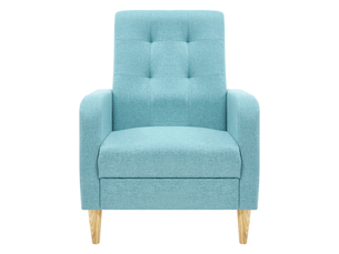 Fauteuil fixe Tissu bleu vendu A l'unité