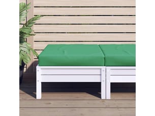 Coussin de palette, coussin de chaise, coussin de canapé vert 60x60x9,5 cm tissu oxford cf55494