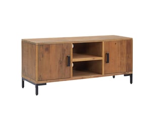Meuble tv coloris marron 110 cm   