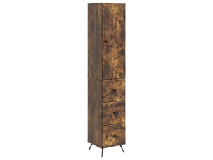 Armoire <strong></strong> <strong></strong> coloris bois clair largeur 34.5 cm