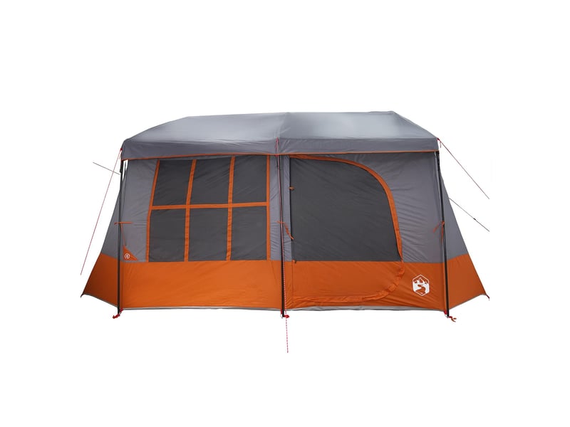 Tente de camping, tente familiale avec auvent imperméable 9 personne - Conforama E