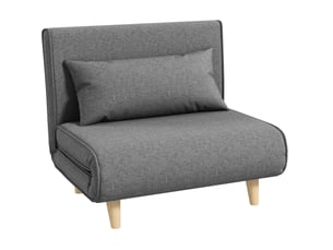 Deplimousse convertible 1 place <strong>MODENVIE</strong> <strong></strong> Gris