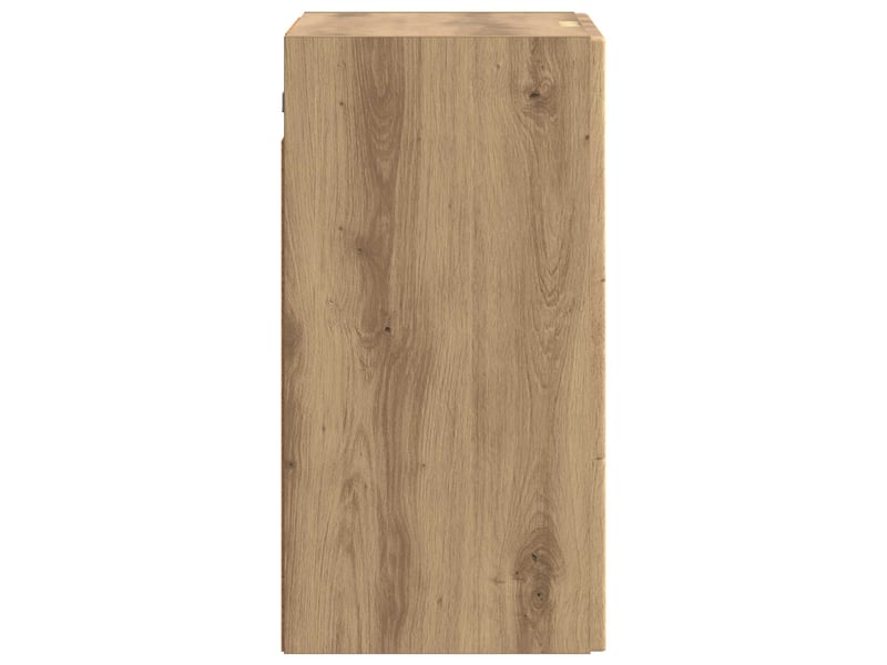  Armoire murale salon, meuble de rangement 59 x 31 x 60 cm bois d'ingénierie shl9620  - Conforama E