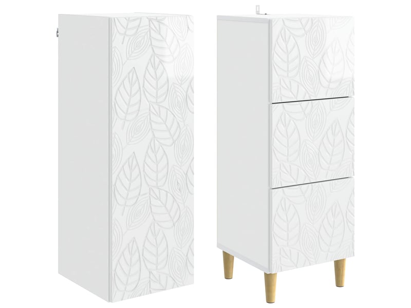  Ensemble de meubles 2 pcs, rangement de salon 33 x 34,5 x 90 cm bois d'ingénierie shl6590  - Conforama D