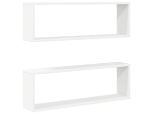 Etagère 80 cm coloris blanc  