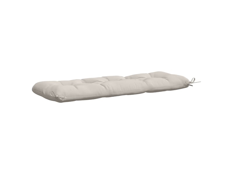  Coussin de banc, coussin d'assise, coussin de canapé vianen 100 % polyester blanc 100 x 40 x 12 cm cf53954  - Conforama D
