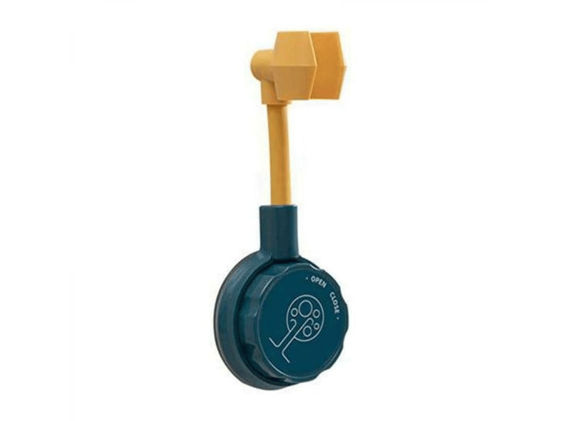  Support de pommeau de douche rotatif et réglable à 360°, support mural universel pour pommeau de douche, réglable pour salle de bain (bleu)  - Conforama A