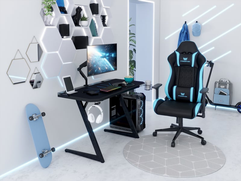 Predator X Conforama Support écran noir 10.7 Conforama