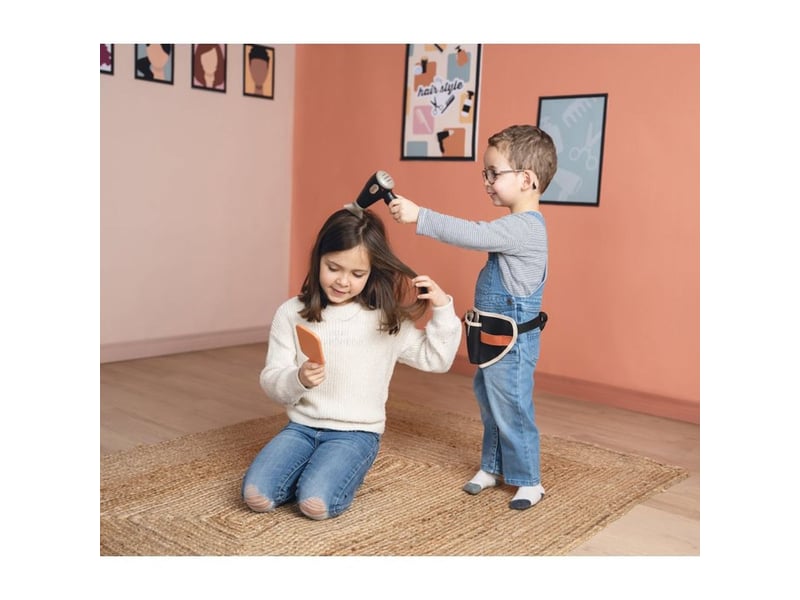  Jeu d'imitation ceinture de coiffeur enfant 8 accessoires avec sangle réglable 7600320173 - Conforama D
