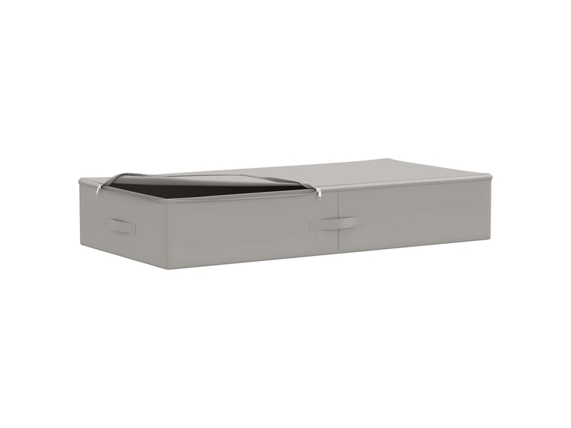  Boîte de rangement 6 pcs tissu intissé 100x50x18 cm 90 l shl33890  - Conforama C