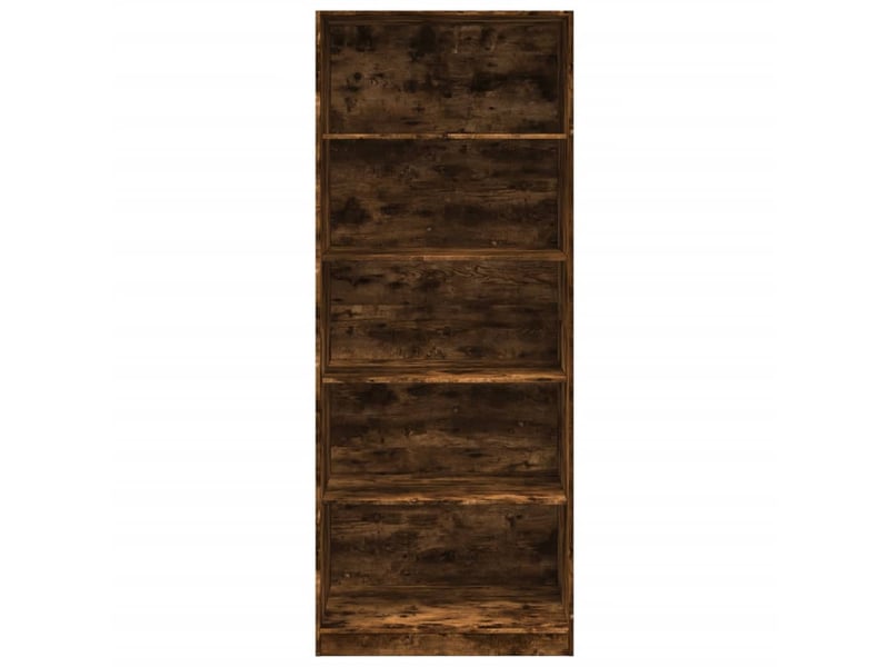  Garde-robe, armoire de rangement chêne fumé 80x50x200 cm bois d'ingénierie shl76572  - Conforama D