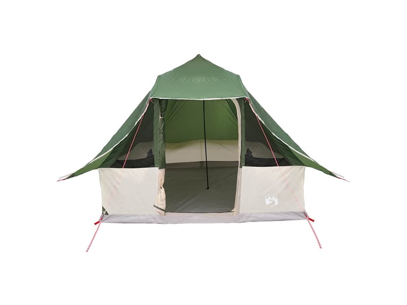  Tente tipi, tente de camping 8 personne vert taffetas shl21915  - Conforama D
