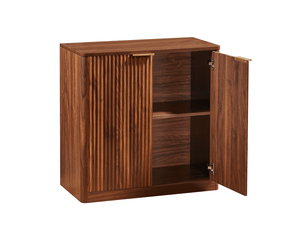 Buffet 2 porte(s) - 80 cm coloris marron