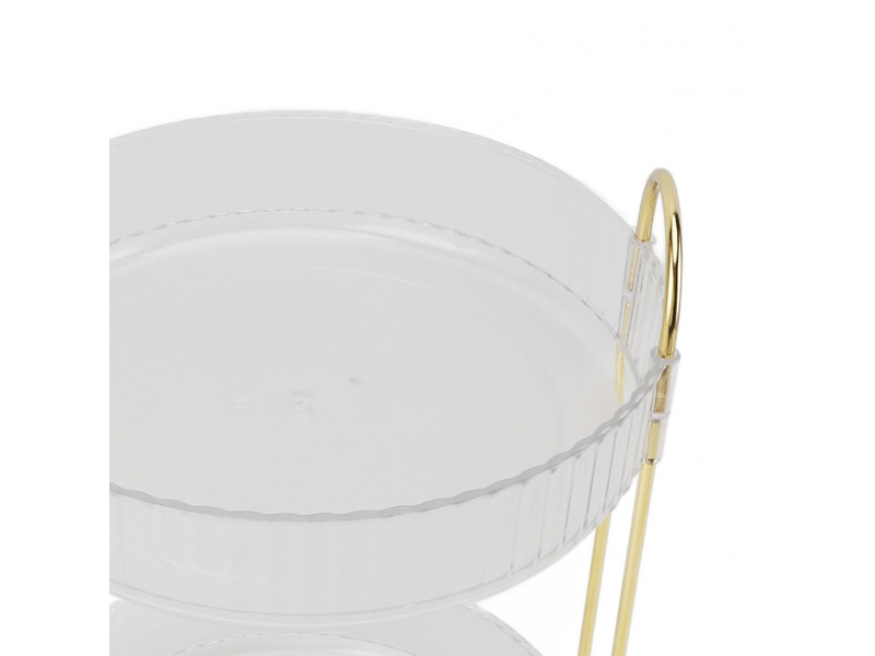  Organiseur de maquillage à 2 niveaux, rotation à 360 degrés, gain de place, organiseur de comptoir pour cosmétiques pour chambre, salle de bai  - Conforama D