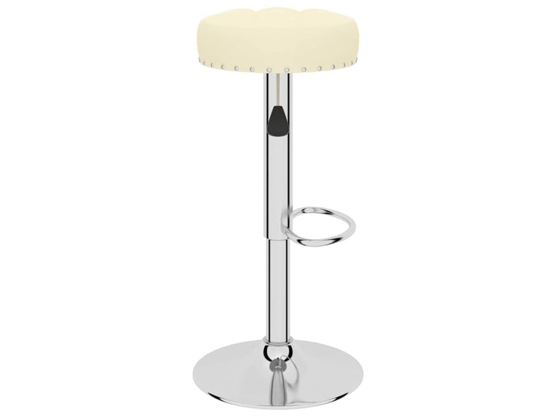  Lot de 2 tabouret de bar, chaise de bar crème tissu shl43335  - Conforama D