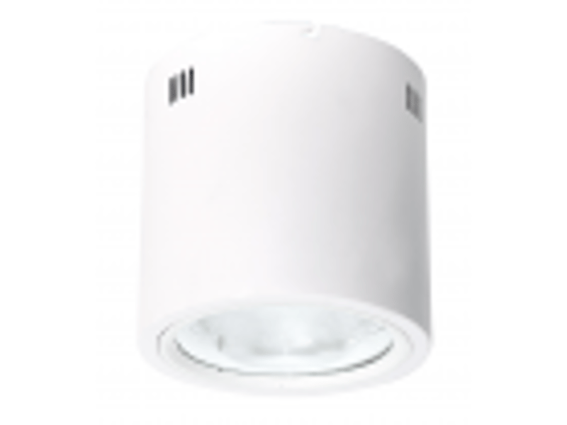  Fabrilamp tubular spot led de plafond en saillie 30 w 2400 lm 4000 k blanc 094883001 - Conforama B