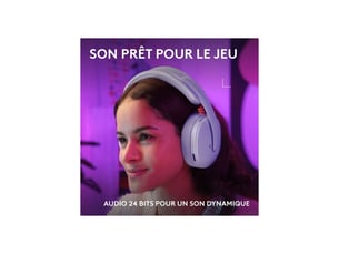 Casque sans fil LOGITECH AADHK16303 - autonomie 24 h Réducteur de bruit