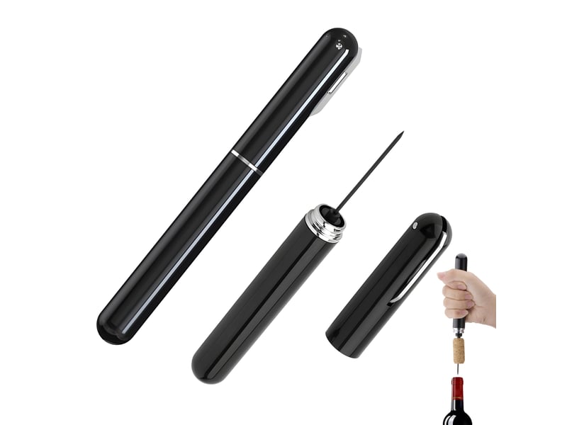 Tire bouchon, tire-bouchon à pression d'air 7s cork pops out décapsuleur pompe ouvre bouteille vin outils ouvre-bouteille à pression d'air (1pcs) - Conforama A