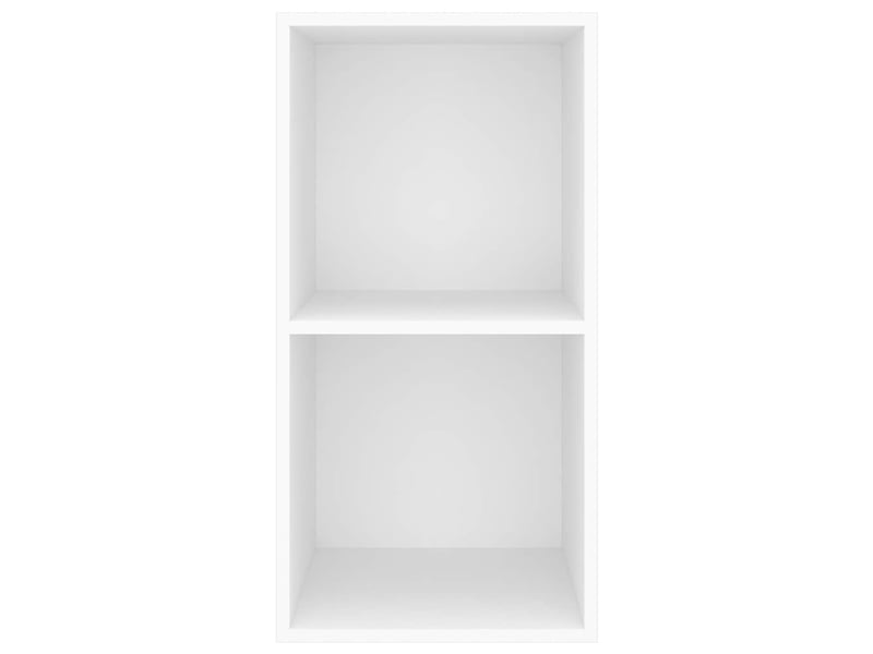  Meuble tv - banc tv - meuble de rangement mural blanc 37x37x72 cm bois d’ingénierie  - Conforama D