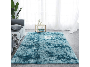 Tapis de salon à poils longs 100 x 160 cm - salon, chambre