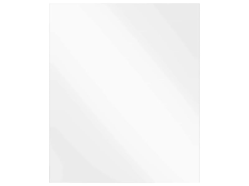 Miroir mural rectangulaire 50 x 60 cm verre trempé cf62867 - Conforama A