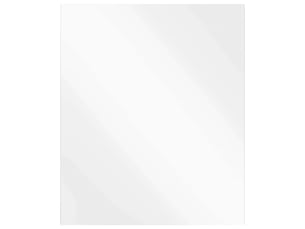 Miroir rectangulaire à fixer coloris transparent <strong></strong> <strong></strong> - 50 cm x 60 cm
