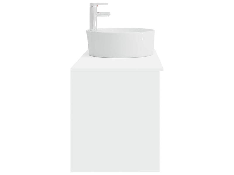 Ensemble de mobilier de salle de bain 2 pcs blanc shl973  - Conforama E