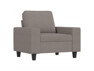 Fauteuil fixe  <strong></strong> Tissu taupe