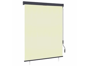 Store enrouleur, store roulant d'extérieur 140 x 250 cm crème cf47321
