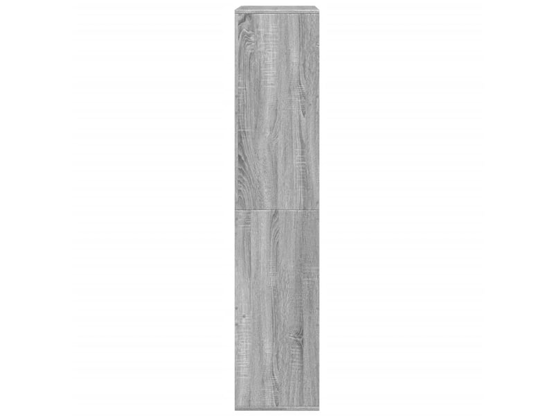  Cloison bibliothèque, meuble de rangement sonoma gris bois d'ingénierie shl8810  - Conforama E