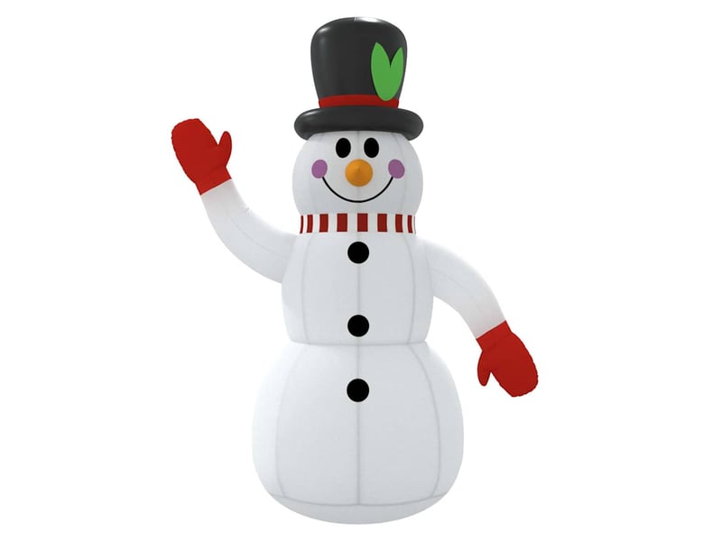 Bonhomme de neige gonflable avec led 240 cm cf62132  - Conforama D