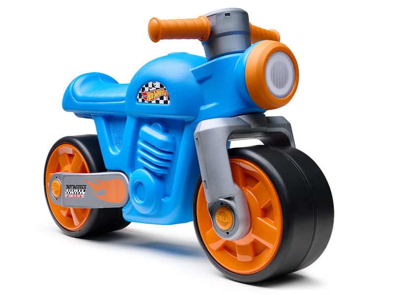  Porteur enfant moto racing hotwheels avec roues silencieuses 1 à 3 ans - falk FAL3016200001591 - Conforama A
