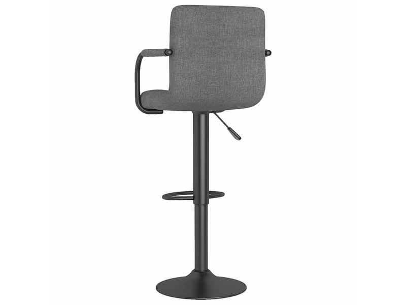  Tabouret de bar, chaise de bar gris clair tissu shl63142  - Conforama E