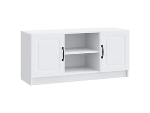 Meuble tv coloris blanc 102 cm <strong></strong>  <strong></strong>