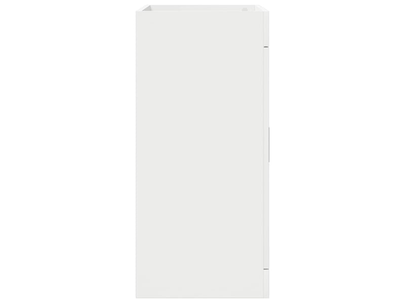  Meuble sous lavabo de salle de bain, commode blanc 78.5x37.5x81 cm shl8468  - Conforama E