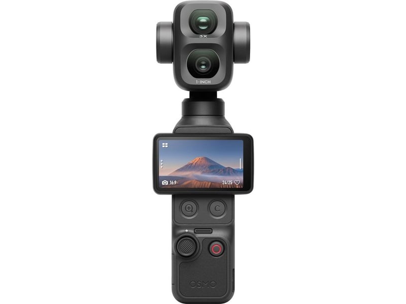 Camera stabilisee sur cardan double objectif 4k 240 ips activetrack 12x d-log 2 10 bits ecran tactile 2 pouces 103 go DJI48321 - Conforama E