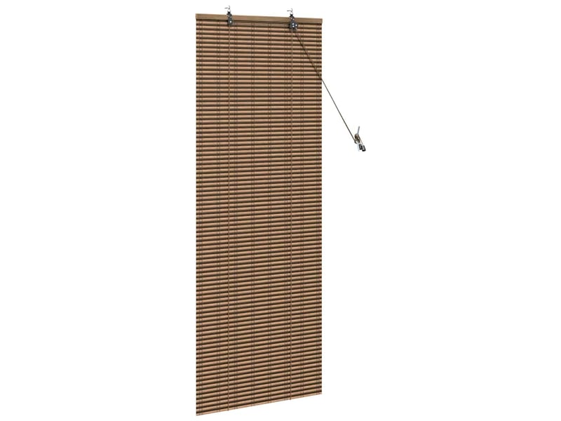  Store enrouleur - rideau enrouleur marron 60 x 160 cm bambou  - Conforama D